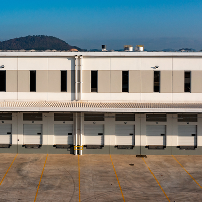 Fachada Industrial com ACM