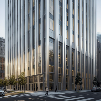 Vedação Fachada em Alumínio